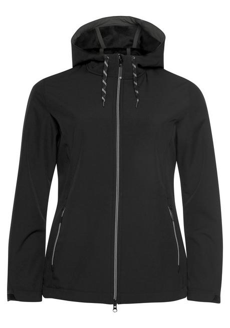 Polarino Softshelljacke - schwarz sheego Flash Sale