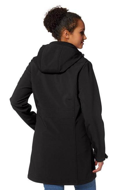 H.I.S EM Softshellparka - schwarz sheego Online Outlet