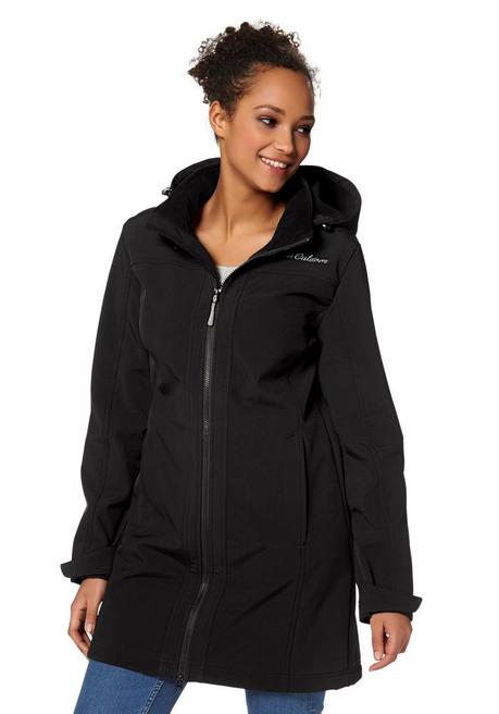 H.I.S EM Softshellparka - schwarz sheego Online Outlet