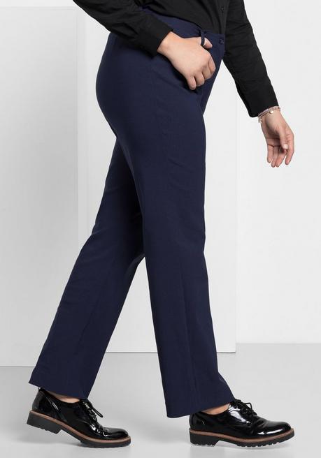 sheego Bengalinhose in gerader Form - marine sheego Saisonale Angebote