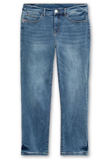 sheego Gerade Stretch-Jeans mit Bodyforming-Effekt - blue Denim sheego Begrenzte Freigabe
