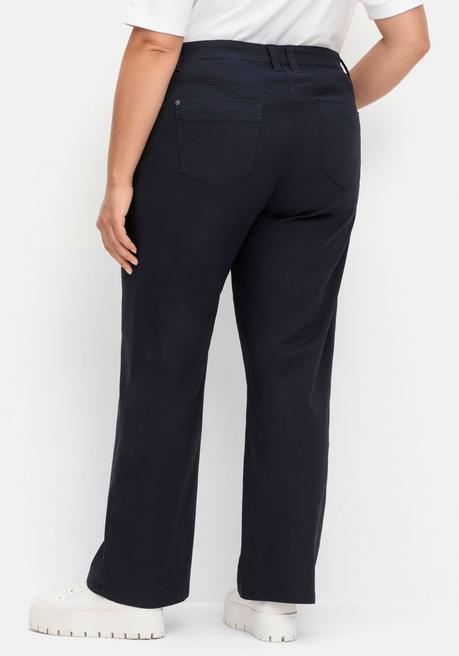 sheego Weite Hose im Curvy-Schnitt ELLA - tiefblau sheego Letzte 3 Tage