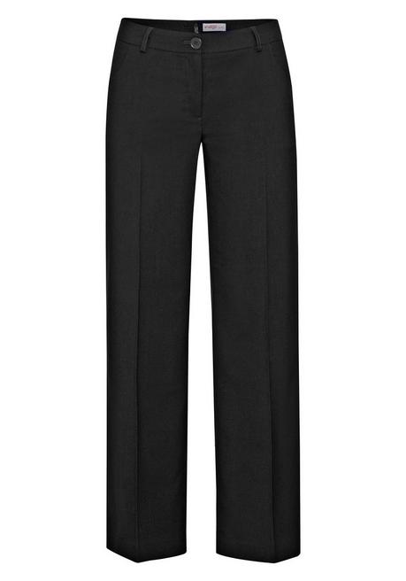 sheego Weite Stretchhose mit Bügelfalte - schwarz sheego JETZT KAUFEN