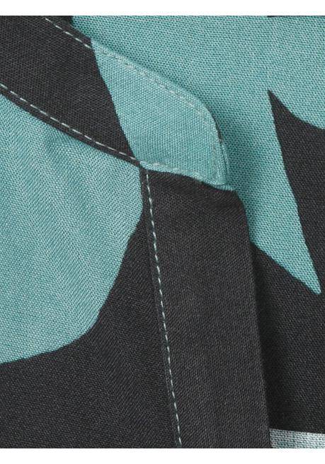 VIA APPIA DUE Longtunika mit grafischem Alloverdruck - indigo gemustert sheego Black Friday Preise