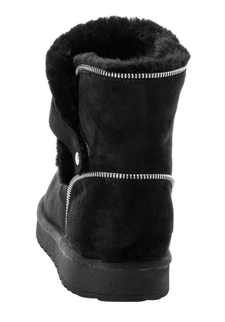 sheego Schlupfboots mit seitlichen Riegeln - schwarz sheego Blitzangebot