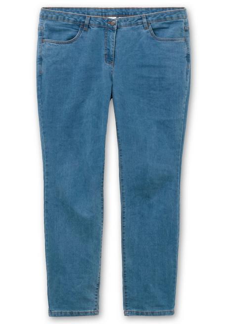 sheego Gerade, innen weich angeraute Thermojeans - blue Denim sheego Große Rabatte