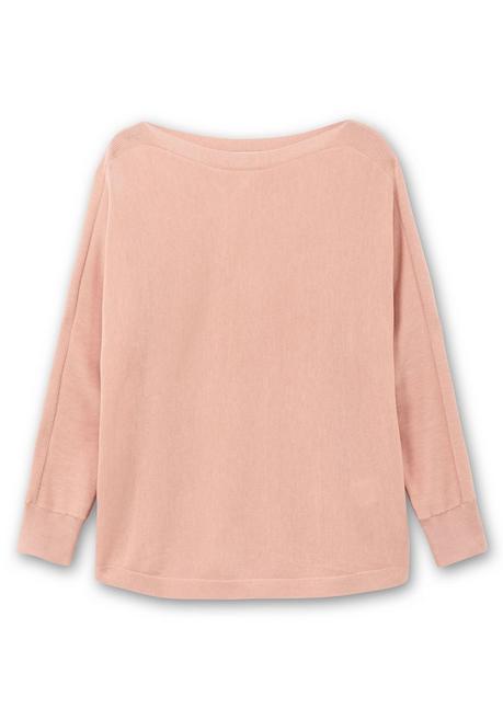 sheego Pullover mit U-Boot-Ausschnitt - puder sheego Begrenzte Freigabe