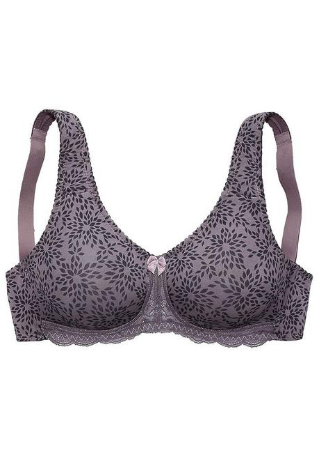 NUANCE Entlastungs-BH mit Jacquardspitze - taupe-schwarz sheego Speichern exportieren