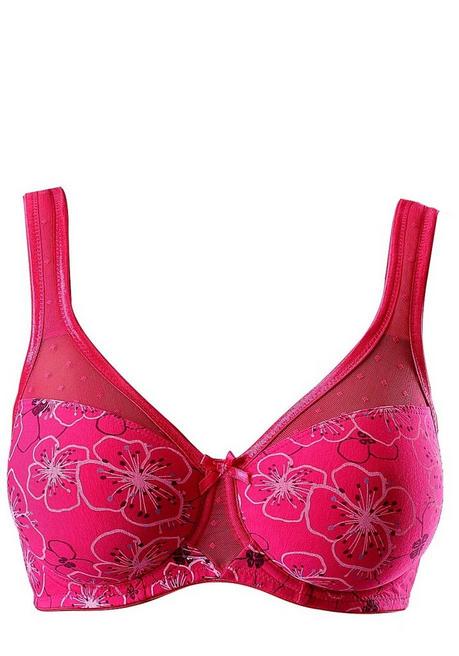 NUANCE Minimizer-BH - beere bedruckt sheego Schlussverkauf