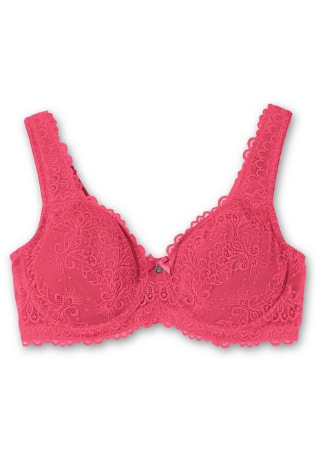 sheego Bügel-BH mit Stickerei-Spitze allover - orchidee sheego Cyber Monday