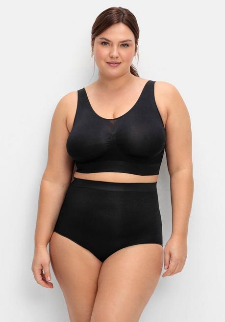 sheego Doppelpack Shaping-Formslips, extrahohe Taille - hautfarben+schwarz sheego Osterangebot