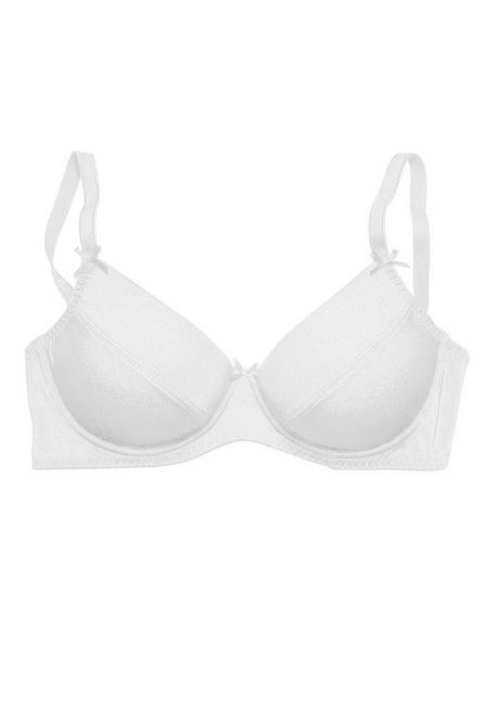 NUANCE Push-up-BH mit Bügeln und wattierten Cups - weiß sheego Online Outlet