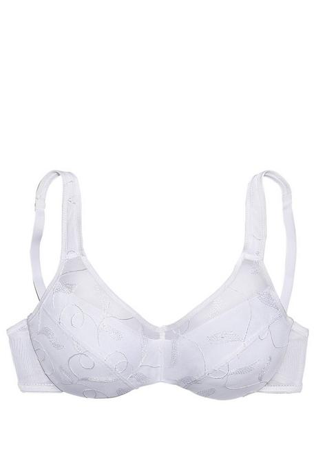 PETITE FLEUR Doppelpack Minimizer-BHs mit unterlegten Cups - schwarz+weiß sheego Räumungsverkauf