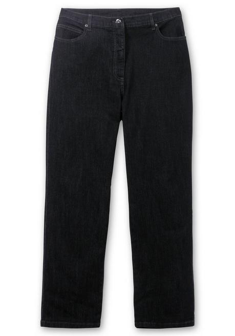 sheego x Collection L. Gerade Jeans in 5-Pocket-Form - black Denim sheego Letzte 3 Tage