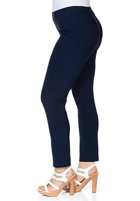 sheego Bengalin-Hose in schmaler Passform - marine sheego Bis zu 65% Rabatt