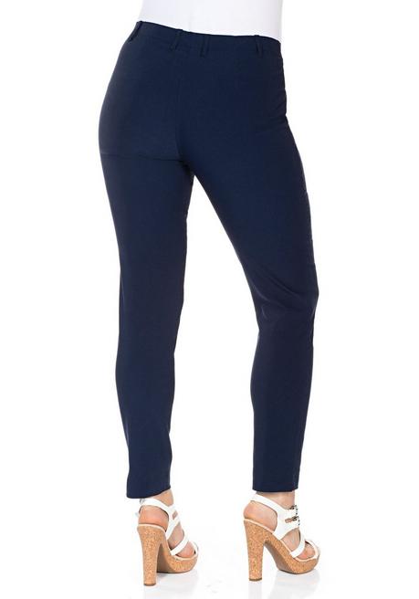 sheego Bengalin-Hose in schmaler Passform - marine sheego Bis zu 65% Rabatt