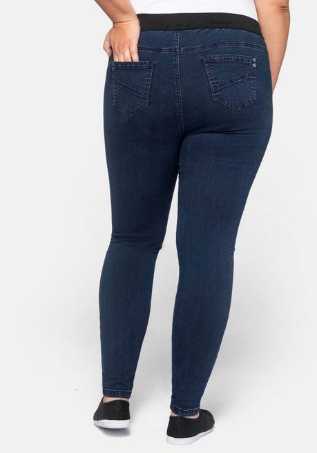 sheego Skinny Jeans mit »Ultimate Stretch«, wächst bis 3 Gr. mit - dark blue Denim sheego Nur noch ein Tag übrig
