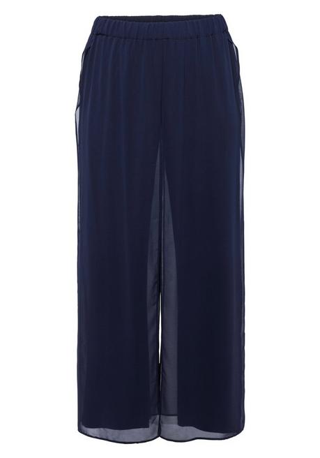sheego Weite Hose im Lagenlook - marine sheego Fabrikladen
