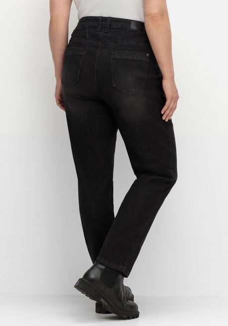 sheego Schmale Jeans in Curvy-Schnitt VERENA - black Denim sheego 2025