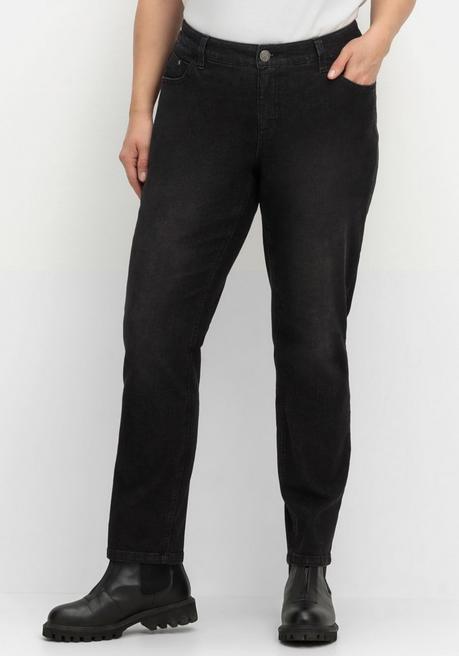 sheego Schmale Jeans in Curvy-Schnitt VERENA - black Denim sheego 2025