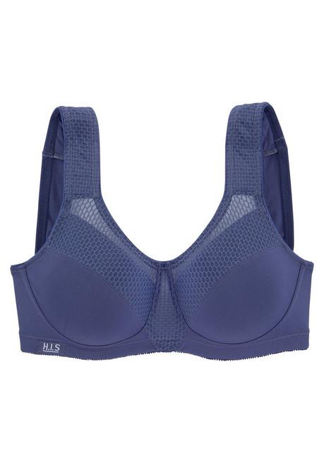 H.I.S EM LBG Sport-BH - blau sheego Exklusivangebot