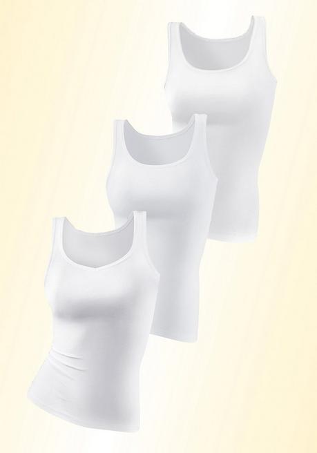 PETITE FLEUR Achselhemd - weiß sheego Osterangebot