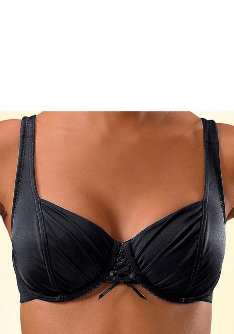 PETITE FLEUR Dekolleté-BH - weiß+schwarz sheego Muttertagsangebot