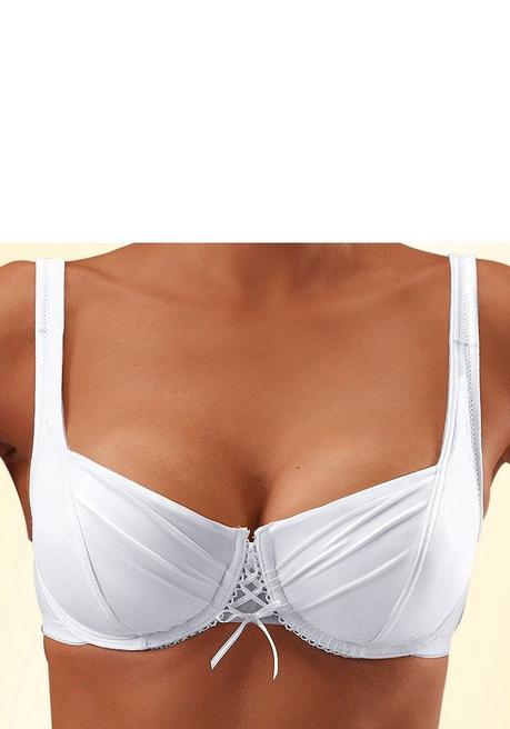 PETITE FLEUR Dekolleté-BH - weiß+schwarz sheego Muttertagsangebot
