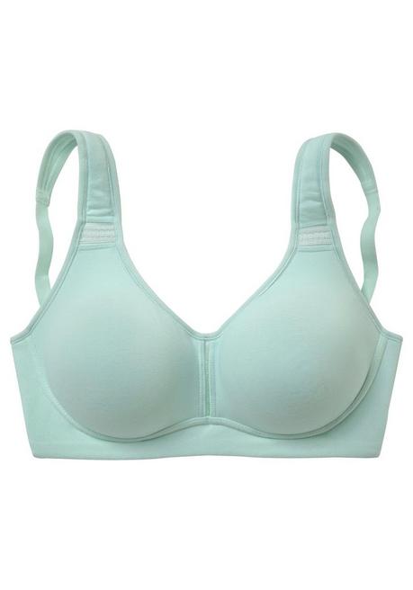 PETITE FLEUR Doppelpack T-Shirt-BHs - mint+weiß sheego Riesige Ersparnisse