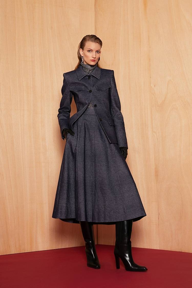 Sly 010 Einreihiger Denimblazer mit Pattentaschen Bestseller
