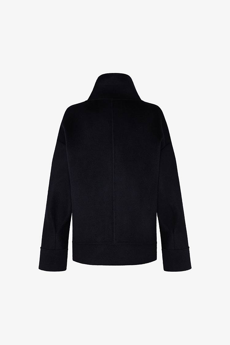 Sly 010 Gerade geschnittene Doubleface-Jacke mit Pattentaschen Tiefpreis
