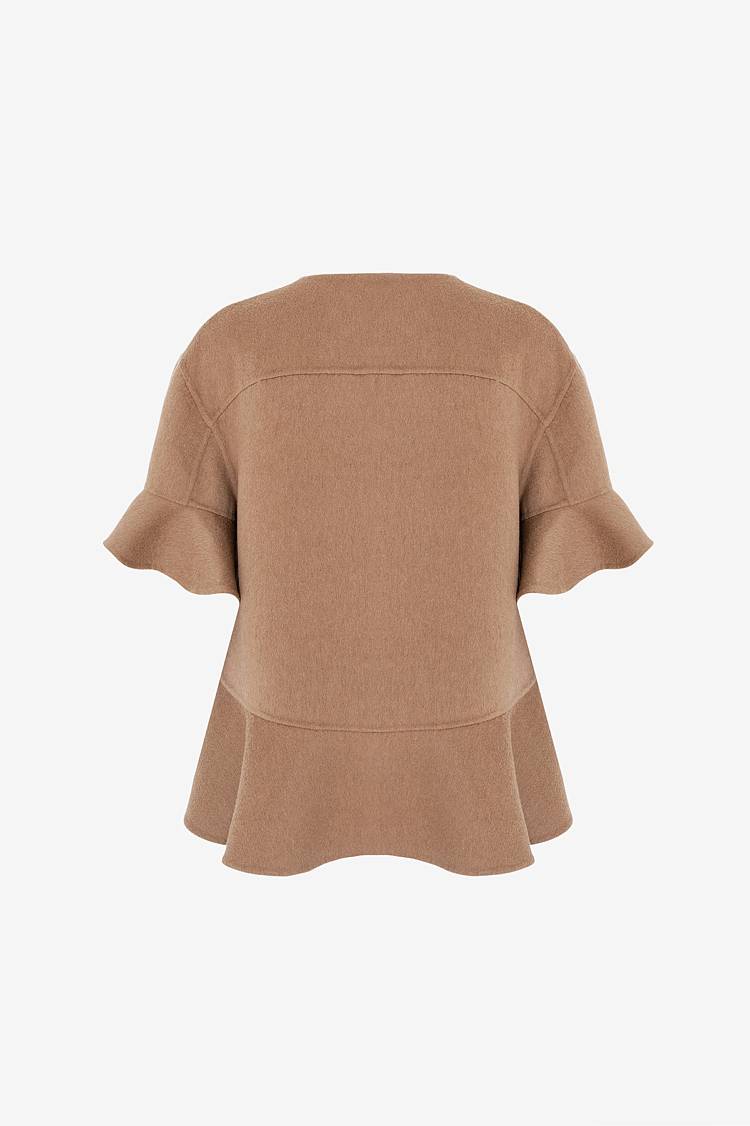 Sly 010 Feminine Jacke mit Volantärmeln aus Doubleface Letzte 3 Tage