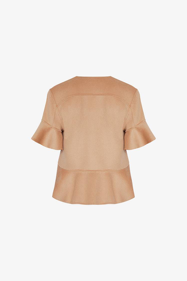 Sly 010 Feminine Jacke mit Volantärmeln aus Doubleface Letzte 2 Tage