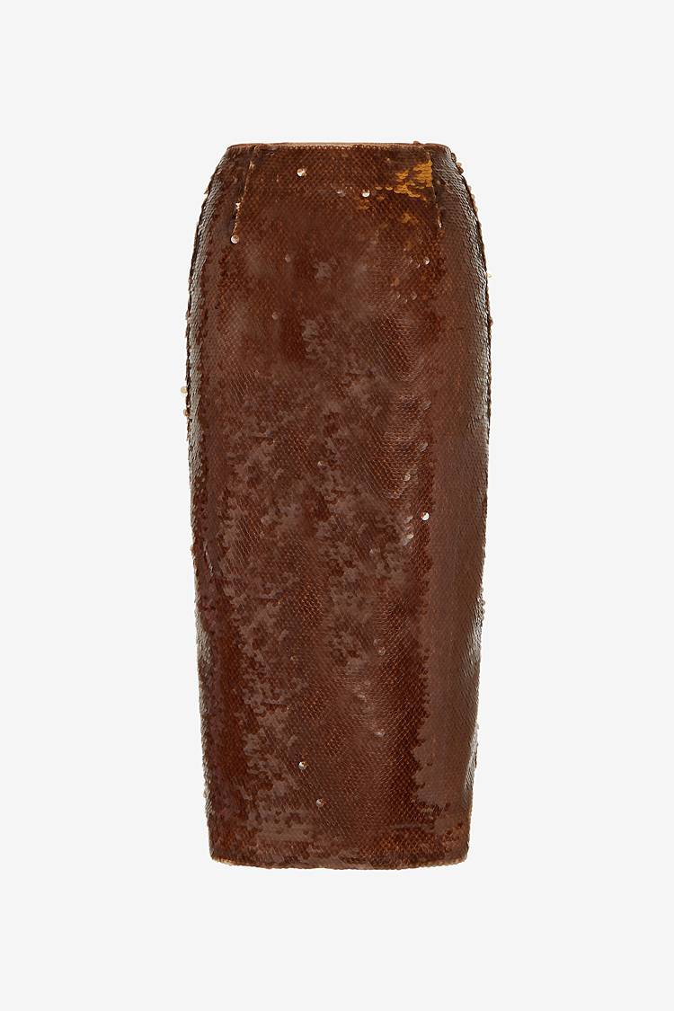 Sly 010 Pailletten Bleistiftrock Bis zu 55% Rabatt