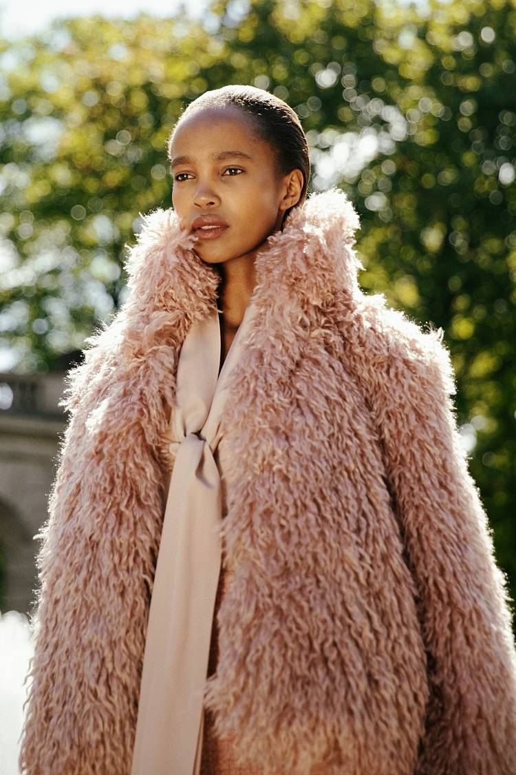 Sly 010 Kastige Faux-Fur Jacke Super Rabatt