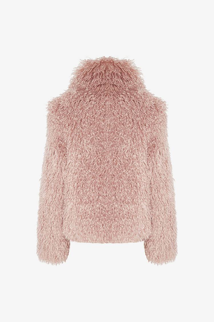 Sly 010 Kastige Faux-Fur Jacke Super Rabatt