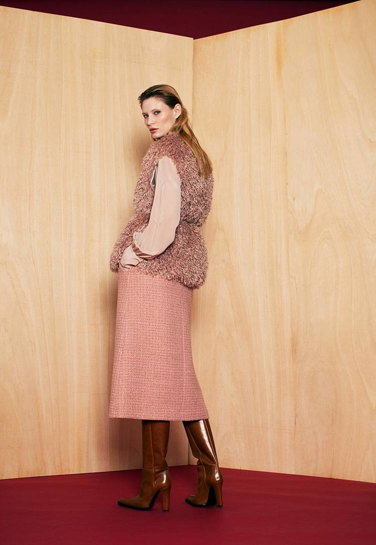 Sly 010 Kastige Faux-Fur Weste Clearance-Verkauf