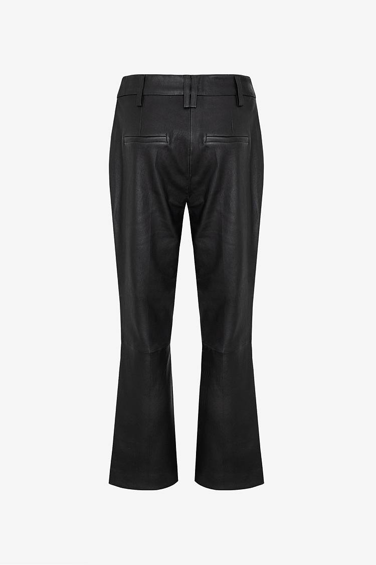 Sly 010 Klassische Hose aus Nappa Leder Outlet