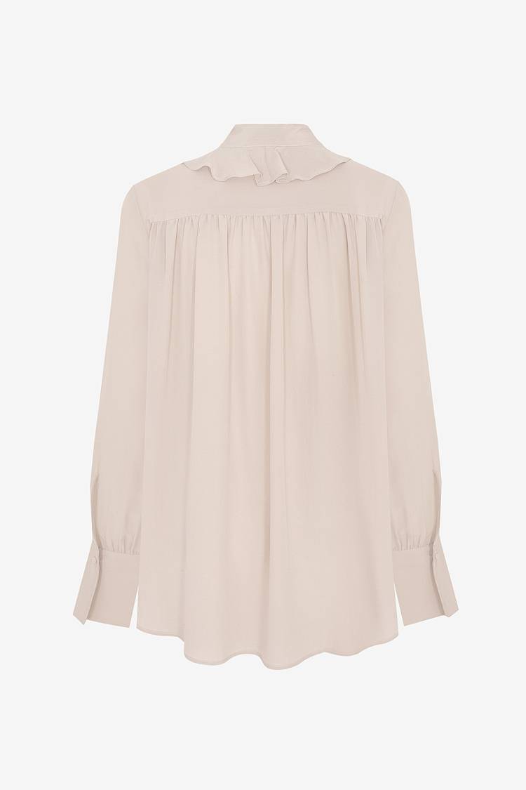 Sly 010 Seidenbluse mit Schluppe Preisnachlass