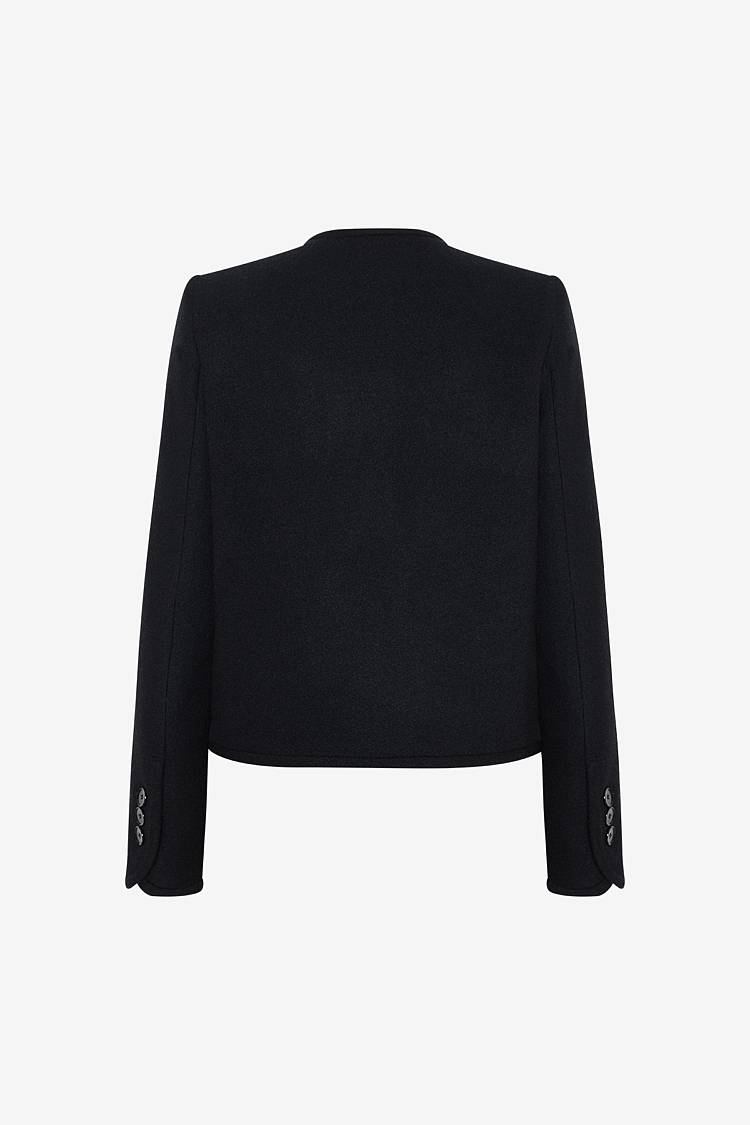 Sly 010 Kurze Wolljacke Auslauf