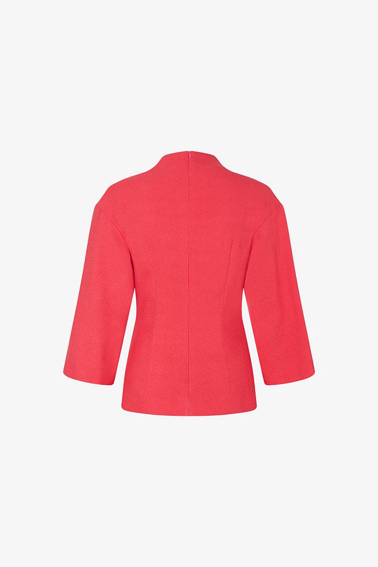 Sly 010 Drapiertes Top mit weiten Ärmeln Preisnachlass