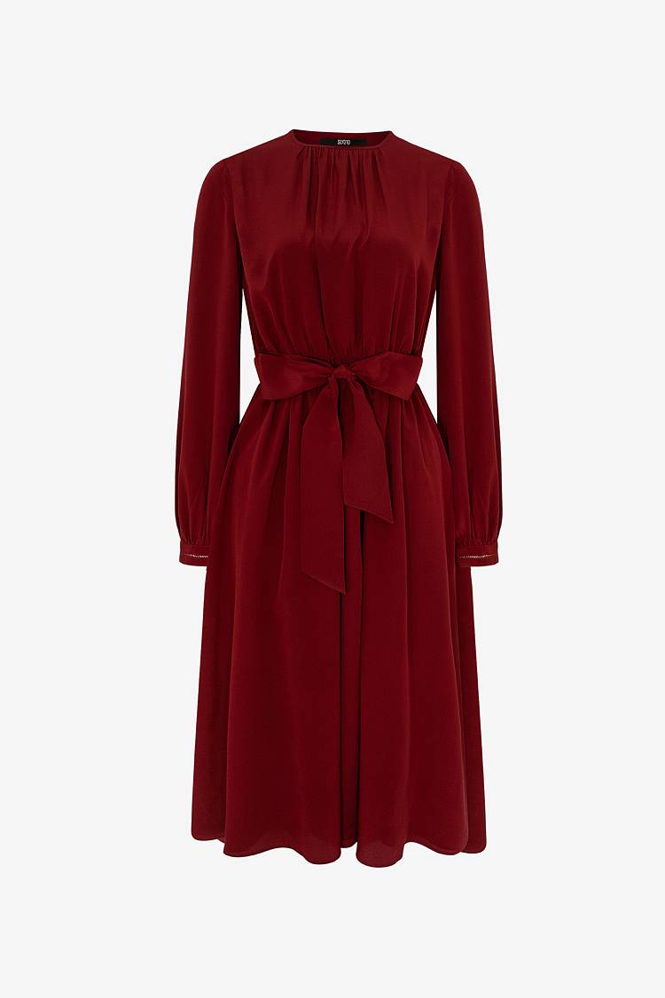 Sly 010 Feminines Seidenkleid Discount Store für neue Produkte