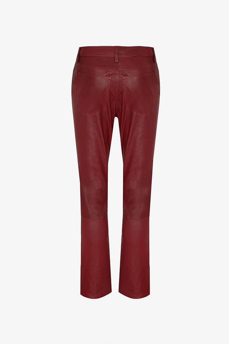 Sly 010 Klassische Hose aus Nappa Leder Nur noch ein Tag übrig
