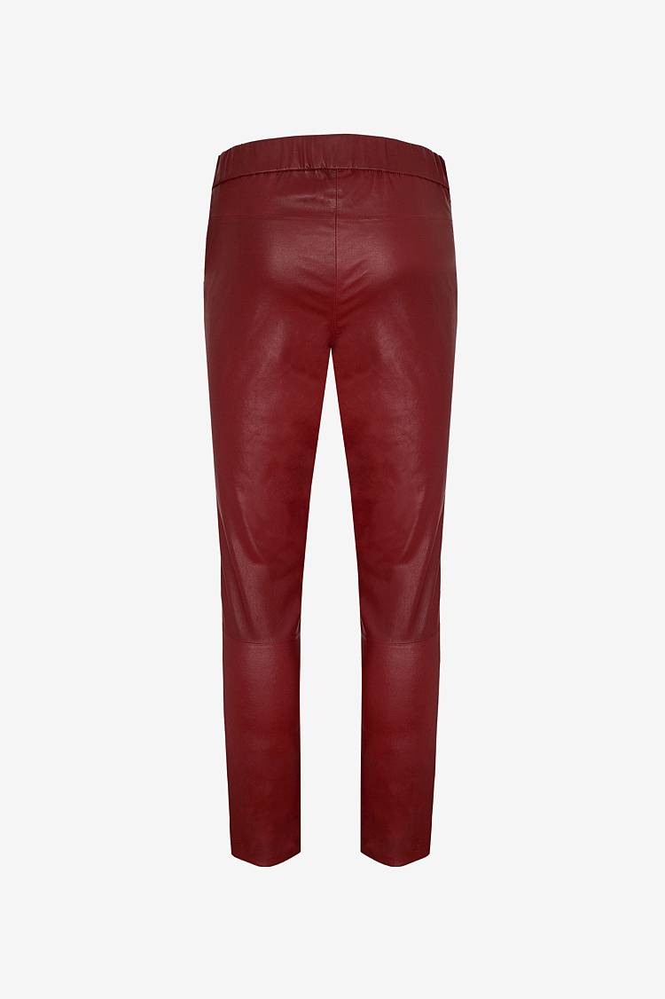 Sly 010 Figurbetonte Stretchleder Hose Super Rabatt