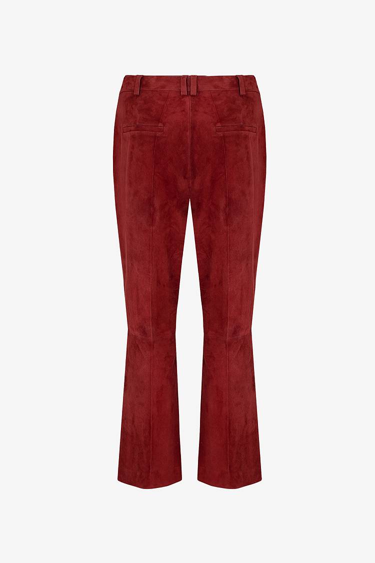 Sly 010 Klassische Hose aus Veloursleder Fabrikladen