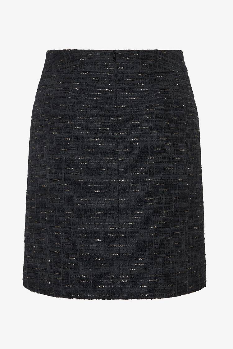 Sly 010 Hoch taillierter Tweed-Minirock Günstiger Verkauf