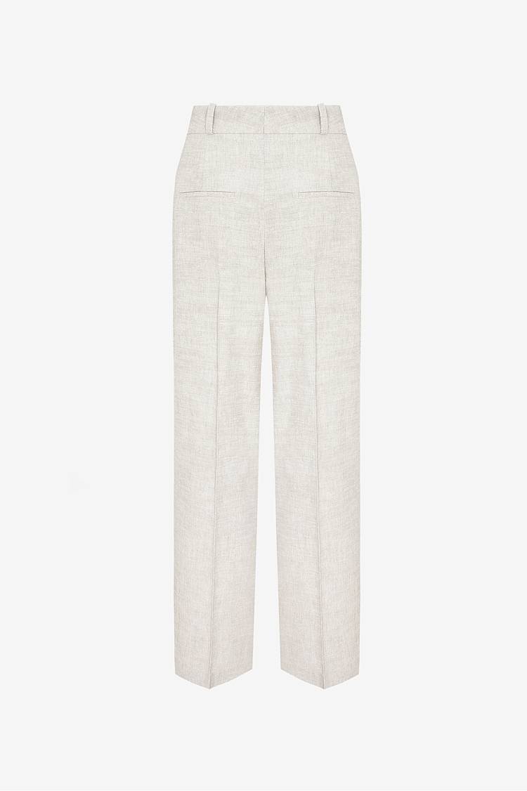 Sly 010 Gerade Hose mit Bundfalte Begrenzt auf 3 Tage