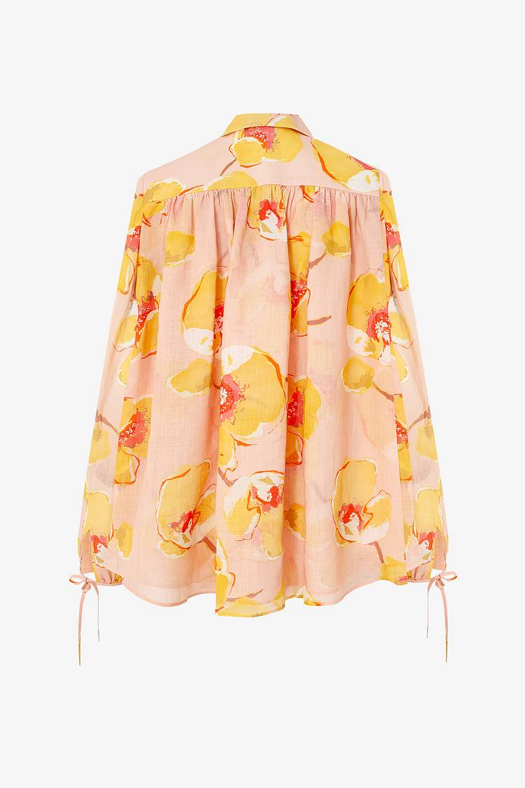 Sly 010 Ramie-Bluse mit Joch zollfrei