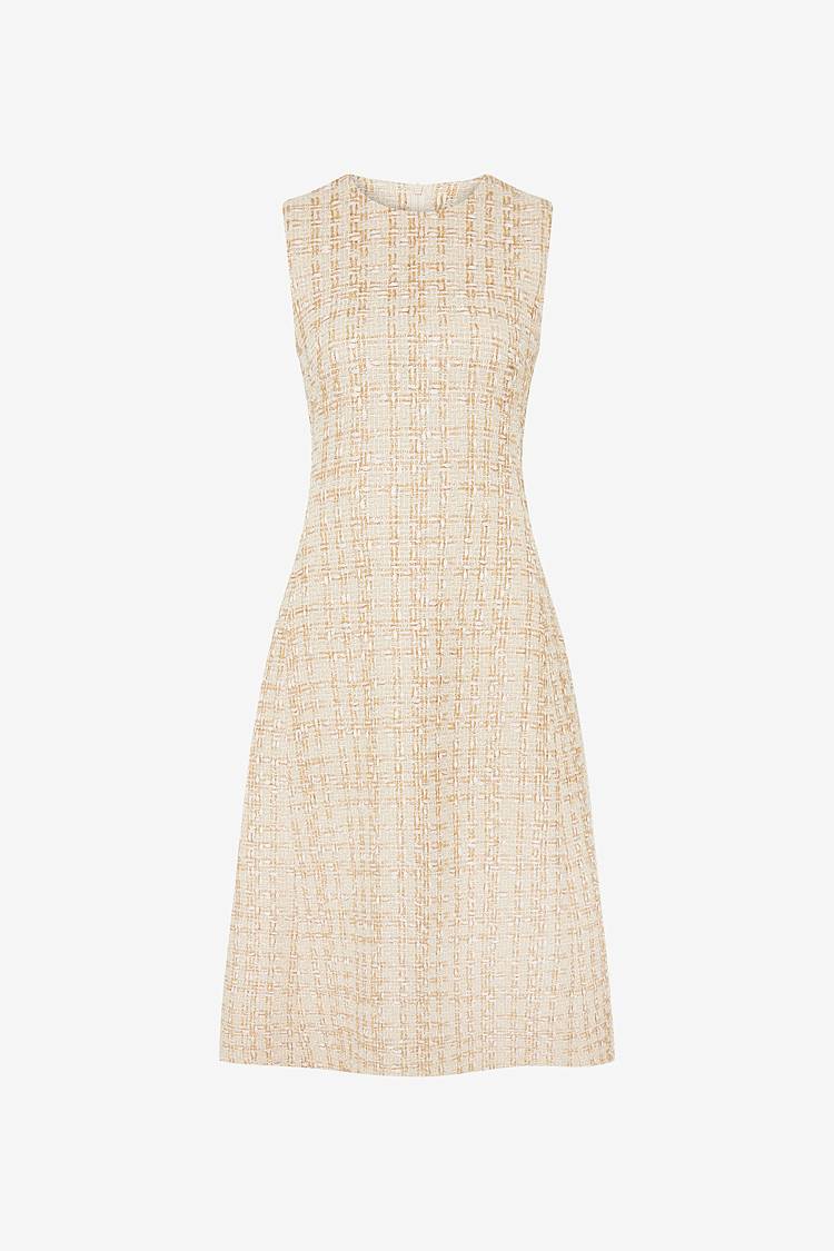 Sly 010 Ärmelloses Tweed-Kleid 2025