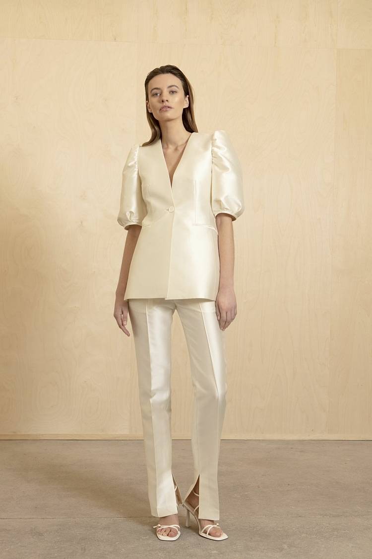 Sly 010 Bridal Blazer mit kurzen Ärmeln Verkauf